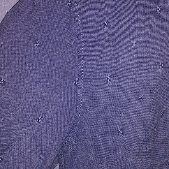 Boys Vans button down blue medium - Picture 2 of 3
